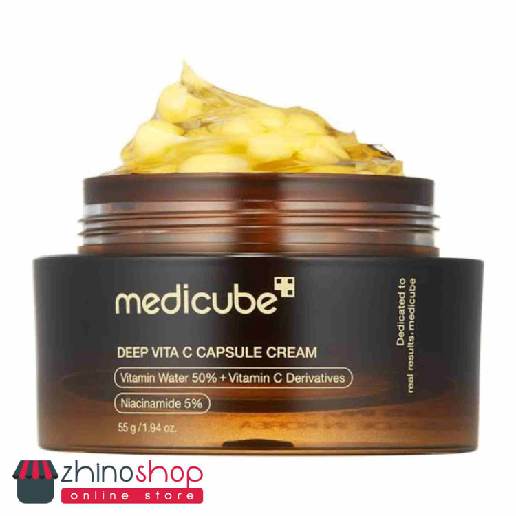 کرم ویتامین C کپسولی مدی کیوب MediCube حجم 50ml