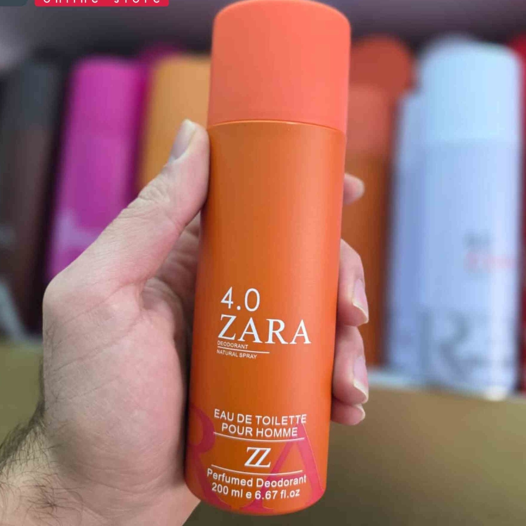 اسپری زارا خوشبوکننده بدن مدل 4.0 حجم 200 میل
