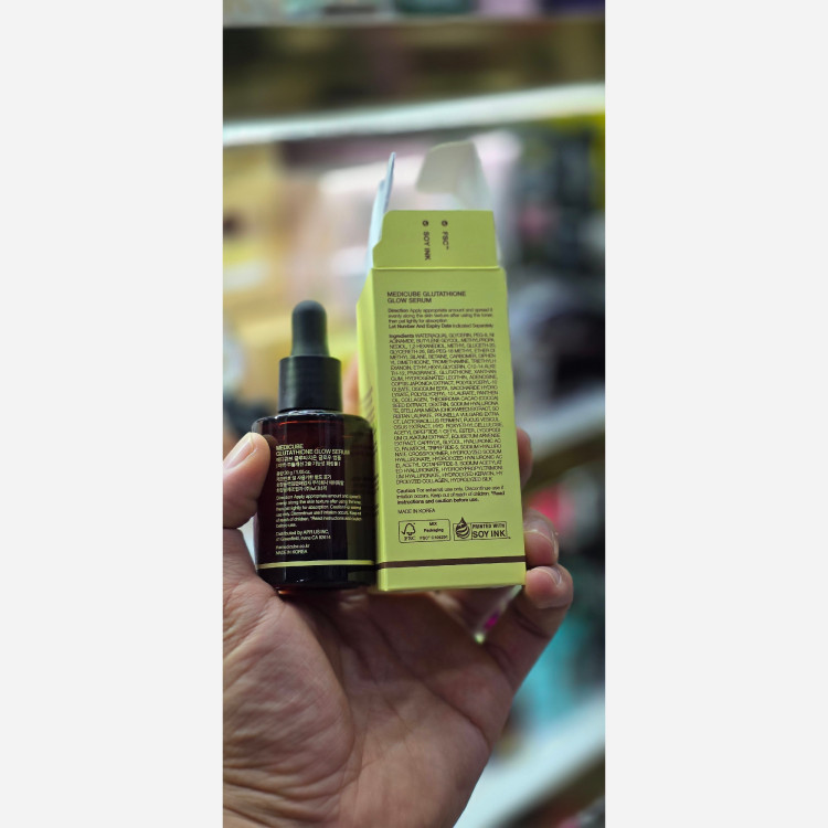 سرم جوانسازی و روشن کننده گلوتاتیون مدی کیوب کره 30ml