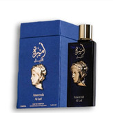 ادکلن امیره آبی زنانه شرکت بلادالمسک امارات100ml(پخش و ماندگاری فوق العاده زیاد) لاکچری