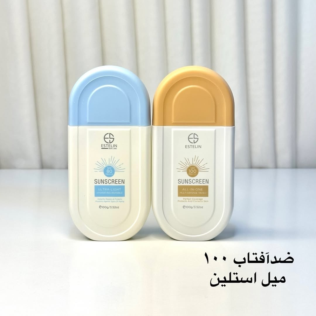کرم ضد آفتاب استلین estelin اصل 100 میل