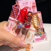 لیپ گلاس بستنی سر کریستالی آویز دار اولیبولا OLIBOLLA