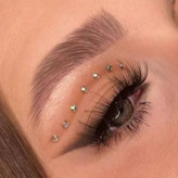 نگین چسبی صورت و چشم و بدن بسته 80 عددی