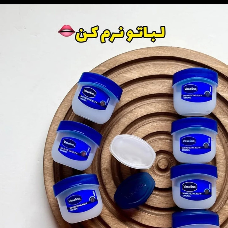 وازلین لب سایز مینی بسته 48 عددی