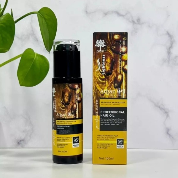 روغن آرگان لایتنس بدون سولفات 100 میلی لیتر اصل