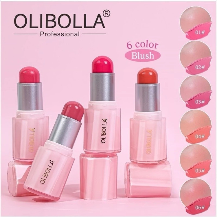 رژگونه کره ای استیکی اولیبالو OLIBOLLA طرح شیگلم