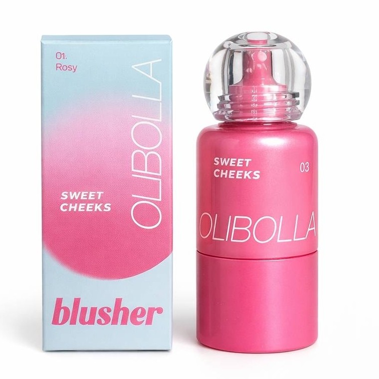 رژگونه مایع دکمه ای تیک تاکی اولیبولا OLIBOLLA