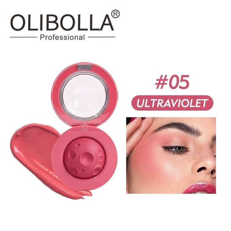رژگونه و رژ لب خیس اولیبولا مدل فضایی OLIBOLLA