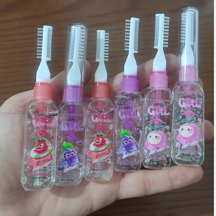 ژل ابرو و مژه تثبیت کننده و تقویت کننده happy girl mascara