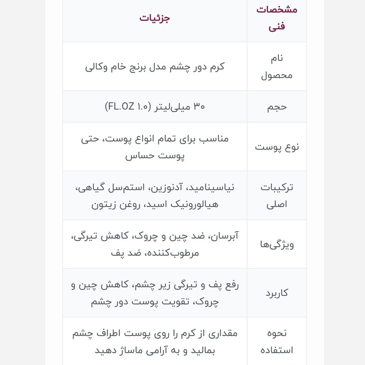 کرم دور چشم برنج خام