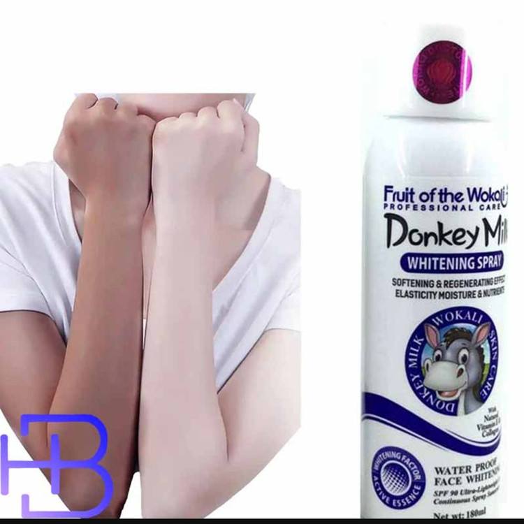 اسپری ضد آفتاب و سفید کننده و آبرسان 180میل spf90