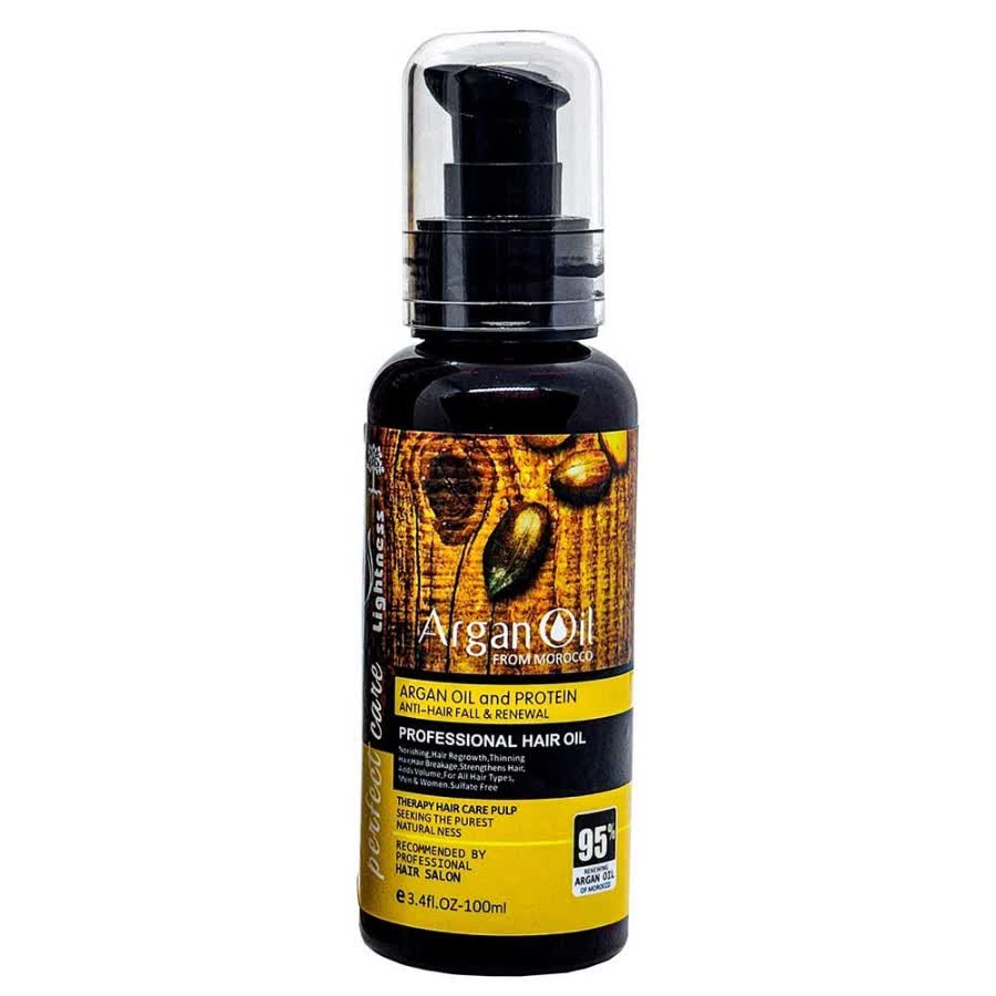 روغن مو آرگان لایتنس 100 میل روغن آرگان