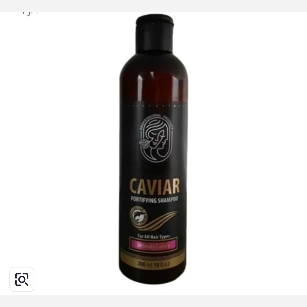 شامپو تقویت کننده عصاره خاویار.