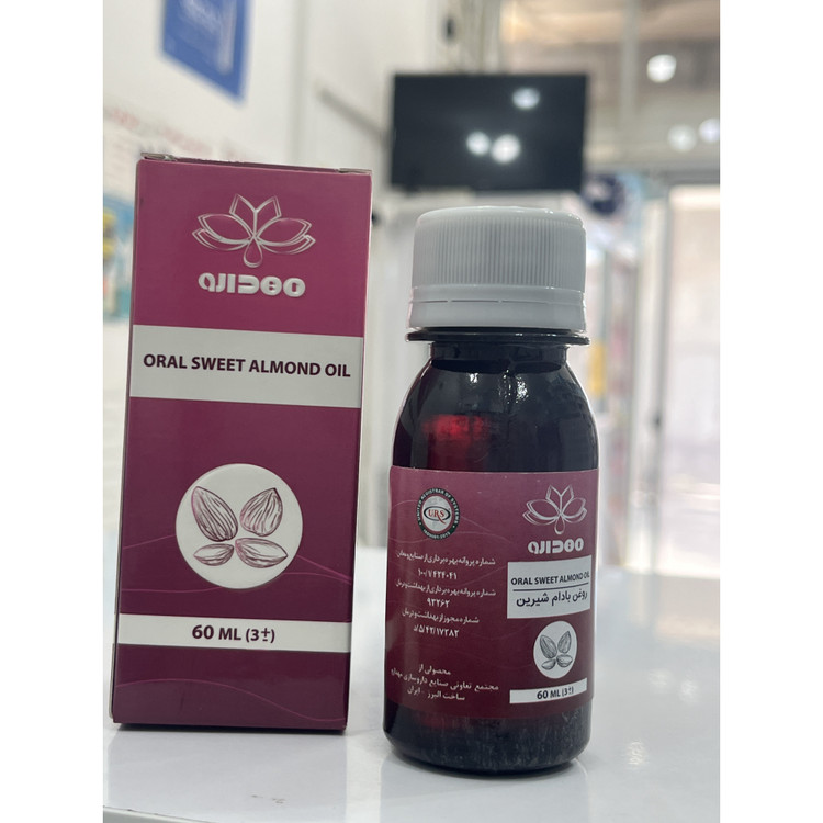 روغن بادام شیرین خوراکی مهدارو 60 میلی لیتر