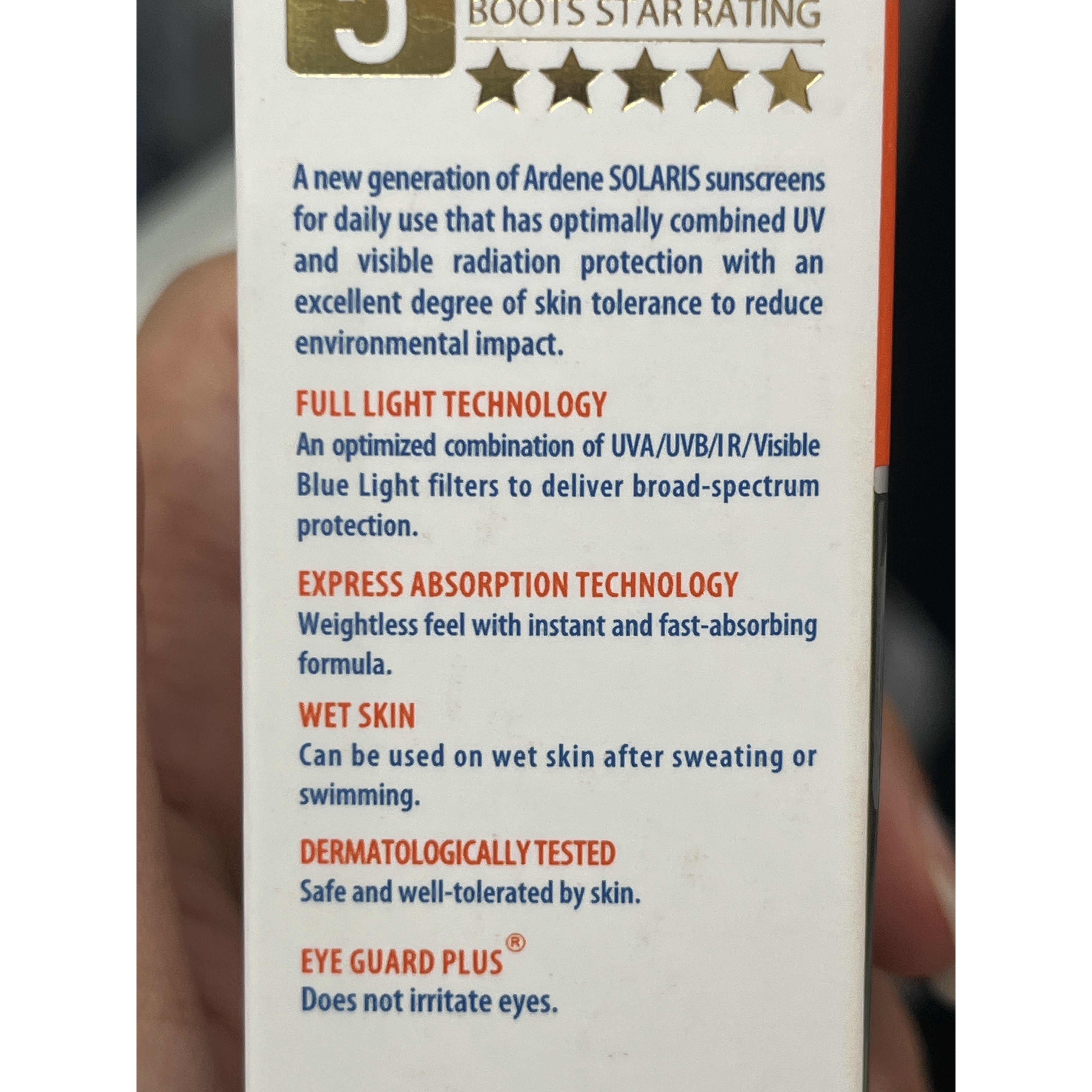 فلوئید ضدآفتاب و روشن کننده پوست آردن سولاریس SPF 50 بژ طبیعی 75 میلی لیتر