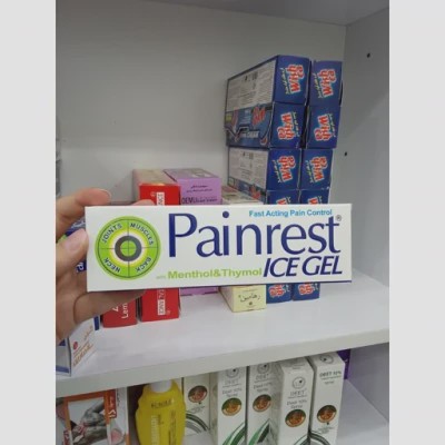 ژل ماساژ پین رست آیس ژل 100 گرم کنترل سریع درد مفاصل، عضلات، گردن و کمر