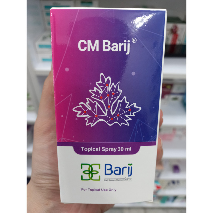 اسپری موضعی سی ام باریج اسانس 30 میلی لیتری
