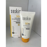 کرم ضدآفتاب بی رنگ SPF50 ساسکین 50 میل