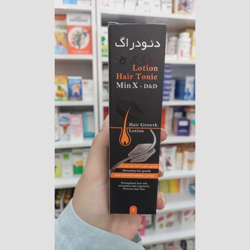 لوسیون تقویت کننده مو دئودراگ Min X - D D کمک به رویش مجدد مو 60 میلی لیتر