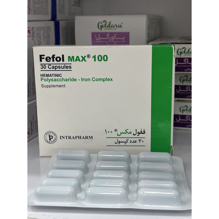کپسول ففول مکس 100 اینترافارم 30 عدد
