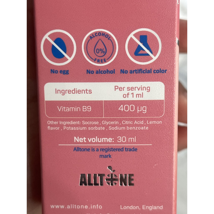 قطره اسید فولیک فولیمکس آلتون 30 میلی لیتر