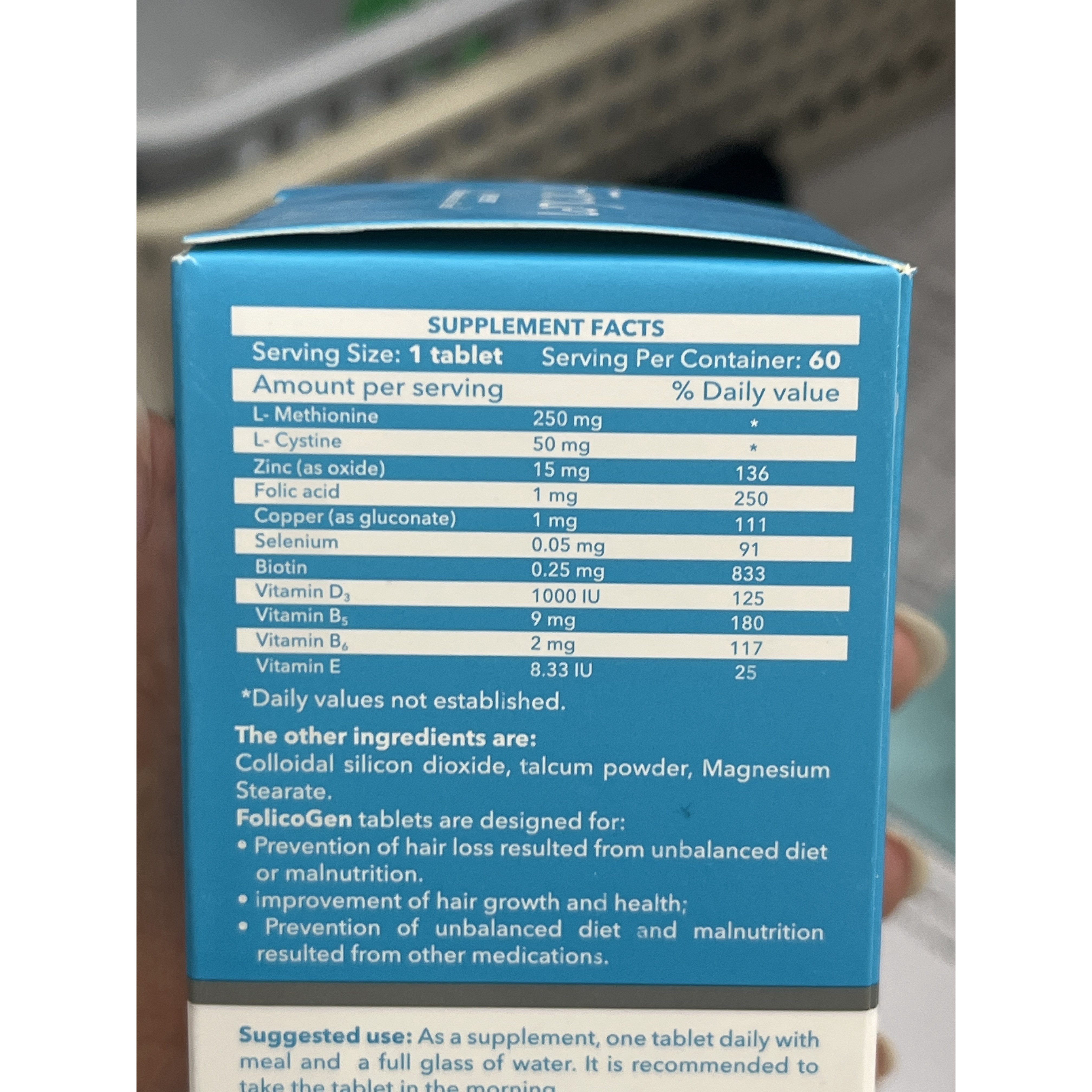 کپسول فولیکوژن 60 عددی