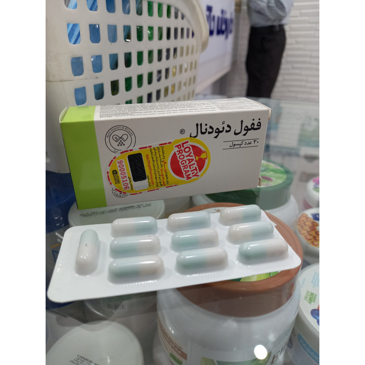 کپسول ففول دئودنال اینترافارم برای کمک به درمان کم خونی 30 عدد