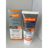 کرم ضدآفتاب مردانه آردن SPF 30 وزن 60 گرم فاقد چربی و محافظ UVA UVB