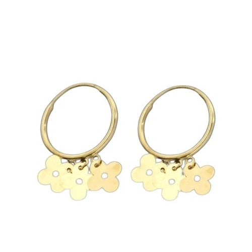 گوشواره طلا 18عیار ملینا دلوینز 0.420 گرم