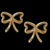 گوشواره طلا 18عیار پاپیون 0.530گرم