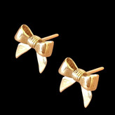 گوشواره طلا 18عیار پاپیون 0.950گرم