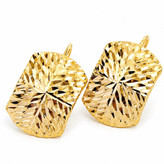 گوشواره طلا 18عیار شیلد 1.650گرم