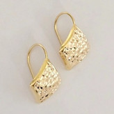 گوشواره طلا 18عیار لوزی 1.570گرم