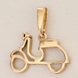 آویز طلا 18عیار موتور سیکلت 0.750گرم