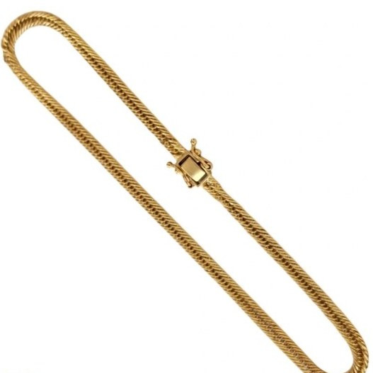 زنجیر طلا 18 عیار کارتیه ژاپنی 4.200گرم
