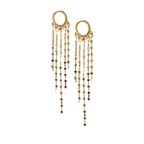 گوشواره طلا 18عیار استارز آبشاری 1.620گرم