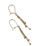 گوشواره طلا 18عیار البرناردو 1.640گرم