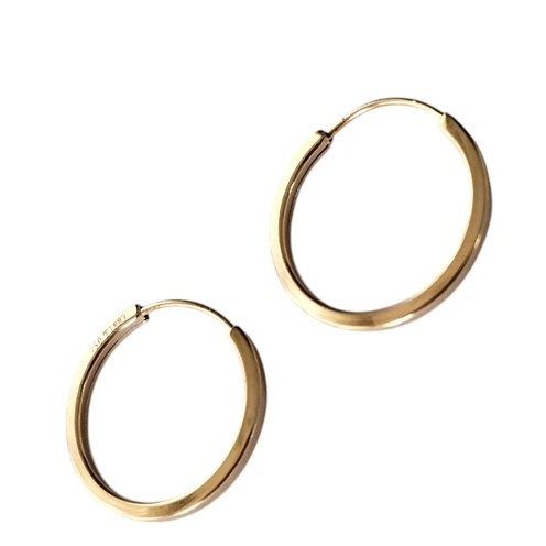 گوشواره طلا 18 عیار حلقه ای آرچل 1.500گرم