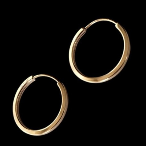 گوشواره طلا 18 عیار حلقه ای آرچل 1.500گرم