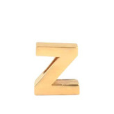 پلاک طلا 18عیار حرف Z سه بعدی 0.280گرم