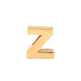 پلاک طلا 18عیار حرف Z سه بعدی 0.280گرم