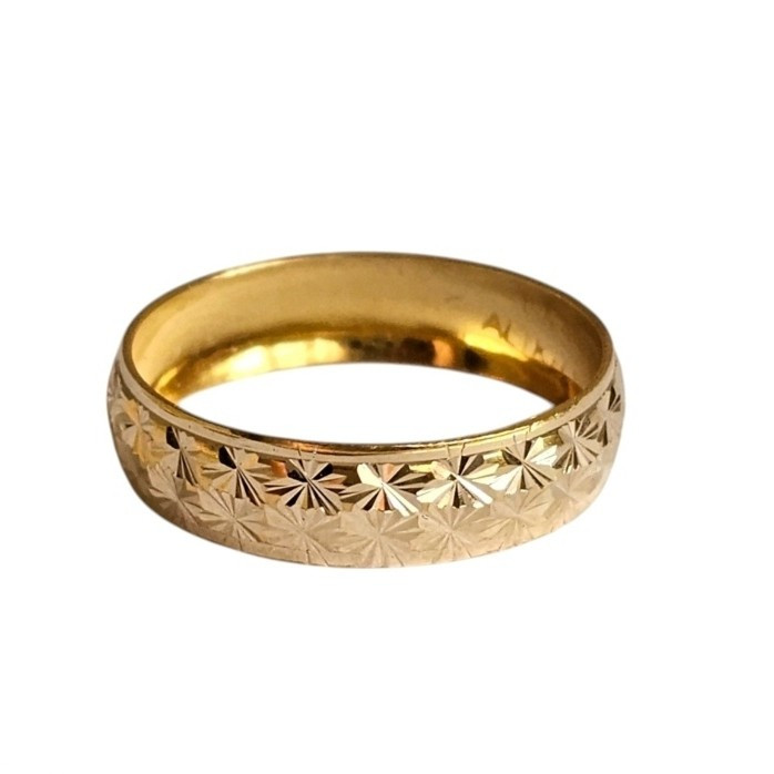انگشتر طلا 18عیار استارداست 1.480گرم