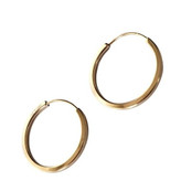 گوشواره طلا 18عیار حلقه ای آرچل 1.980گرم