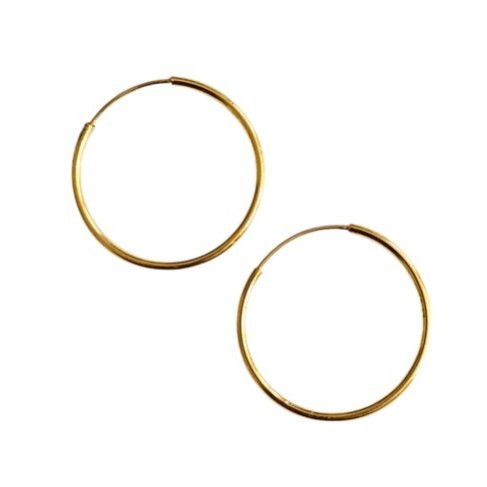 گوشواره طلا 18عیار حلقه ای پانکی 1.820گرم