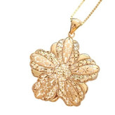 آویز طلا 18عیار شکوفه گیلاس 2.4گرم