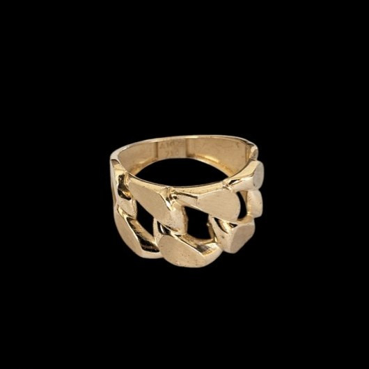 انگشتر طلا 18عیار کارتیه تخت 2.930گرم