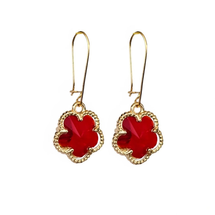گوشواره طلا 18عیار دراپ هوپر 0.230گرم