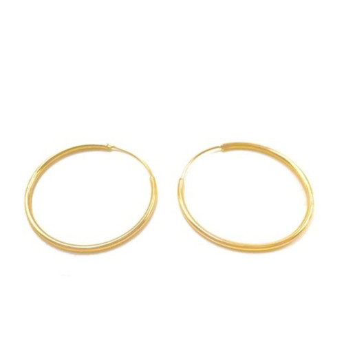 گوشواره طلا 18عیار حلقه ای 1.520گرم