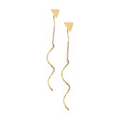 گوشواره طلا 18عیار فلامینگو 1.100گرم
