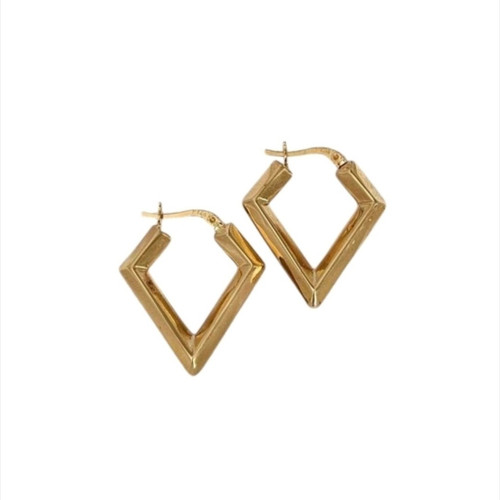 گوشواره طلا 18عیار آکوا ترک الماس 4.900گرم